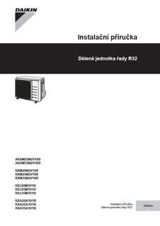 ARXM-N9, RXJ-M, RXA-A_3PCS517827-3C_2019_04_installation manual_Czech download